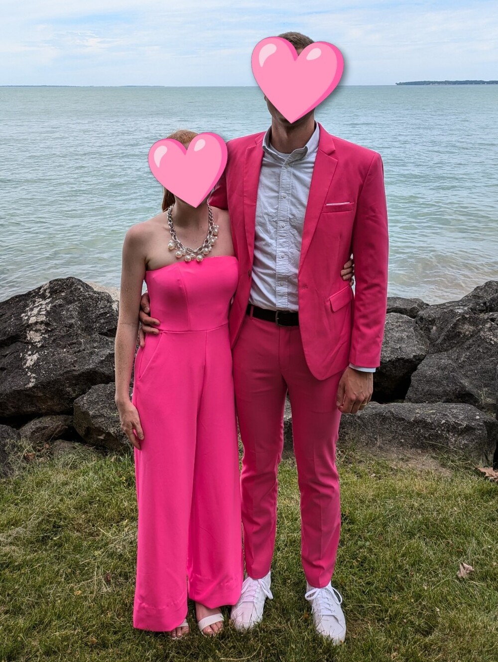 Bright Pink Men's Suit